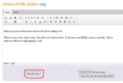 Generate HTML code