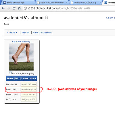 Image address
