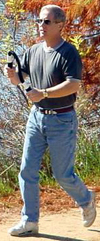 Man Walking with Heartflex