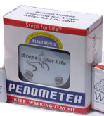 Steps for Life Pedometer in Box
