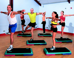 health club aerobics