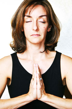 Yoga Prayer Pose